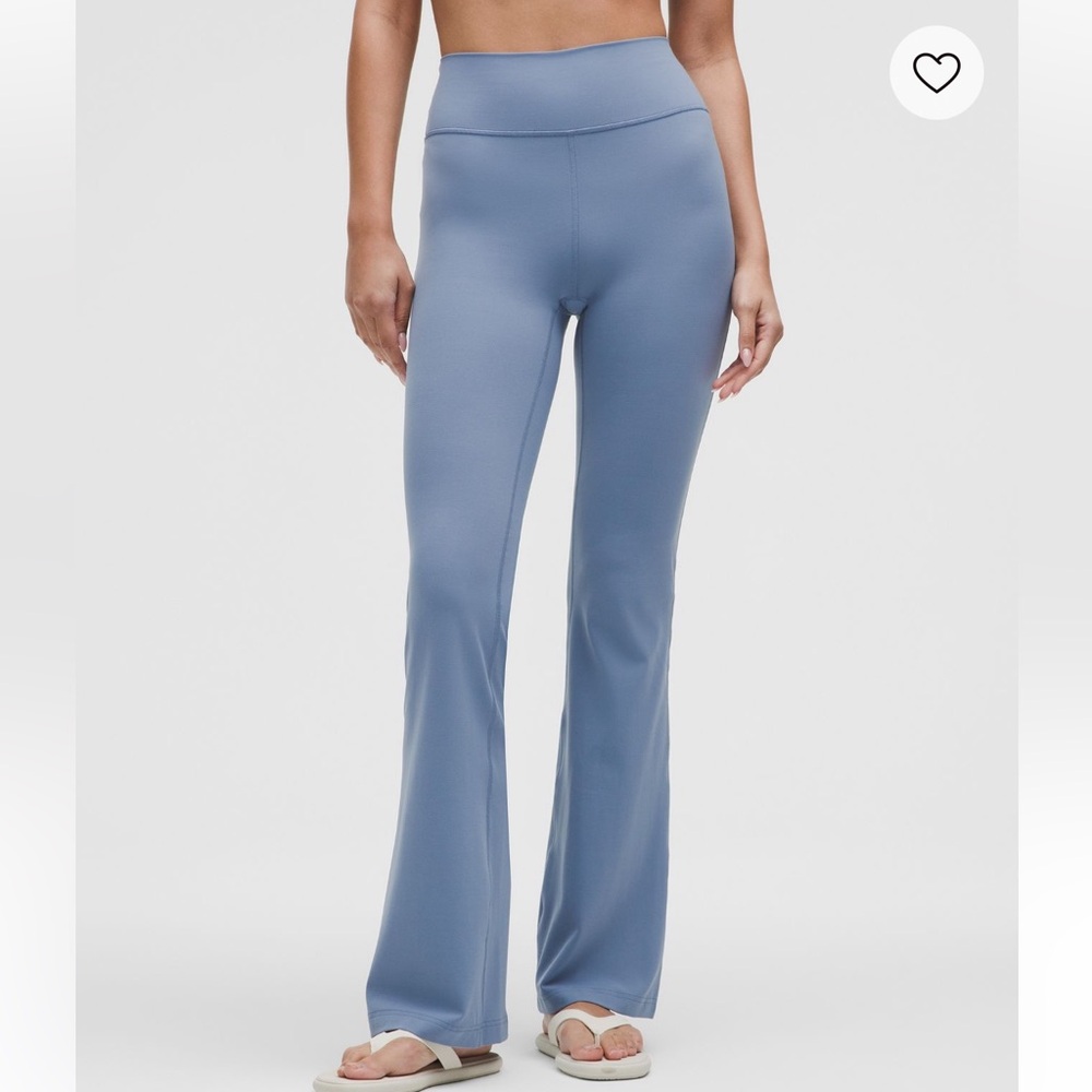 Lululemon Athletica Light Blue SHR Flare Pant *NULU